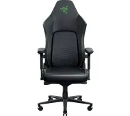 Razer Iskur V2 NewGen Gamingowy do 136kg Skóra ECO Czarno-zielony