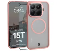 Bizon MatteO Pack do Xiaomi 15T Pro Jasnoróżowy
