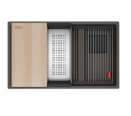 Franke Kanon KNG PRO 160-46-21 Granitowy Łupkowy szary