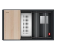 Franke Kanon KNG PRO 160-46-21 Granitowy Czarny mat