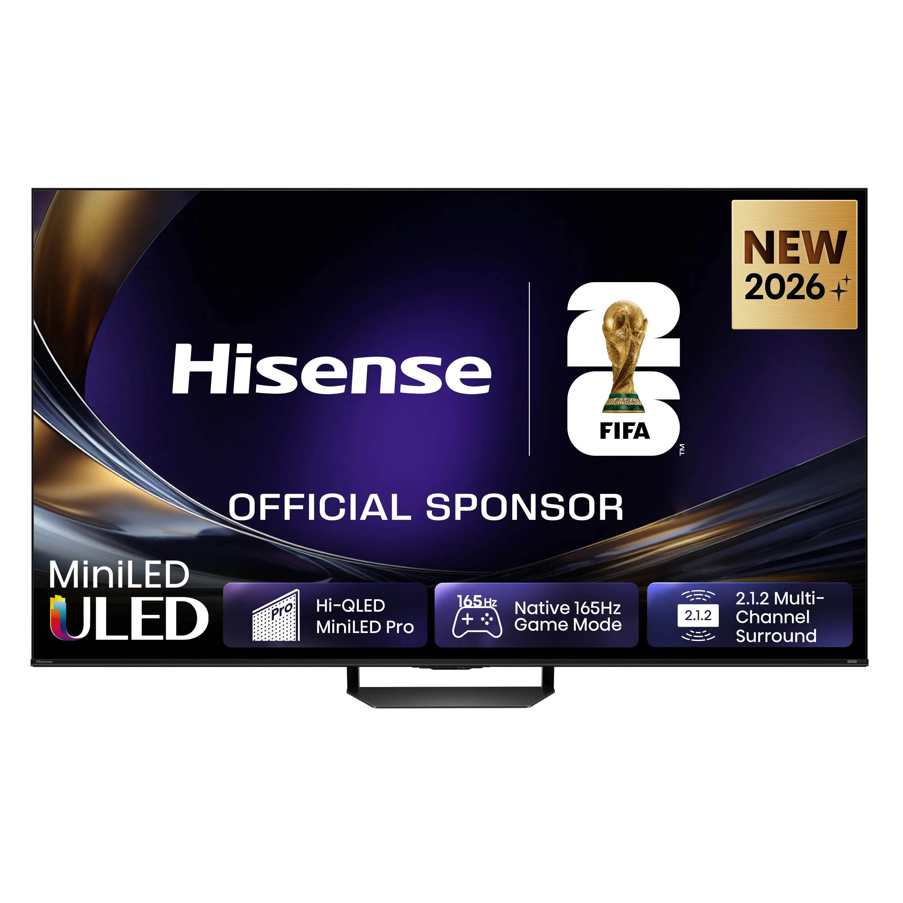 Hisense 85U7S PRO 85" ULED MiniLED 4K 165Hz Smart TV Funkcje AI Dolby Vision Dolby Atmos HDMI 2.1 DVB-T2