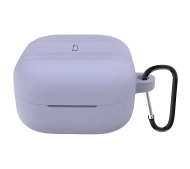 Bizon Case Headphone Silicone do Galaxy Buds 4/4 Pro Szary