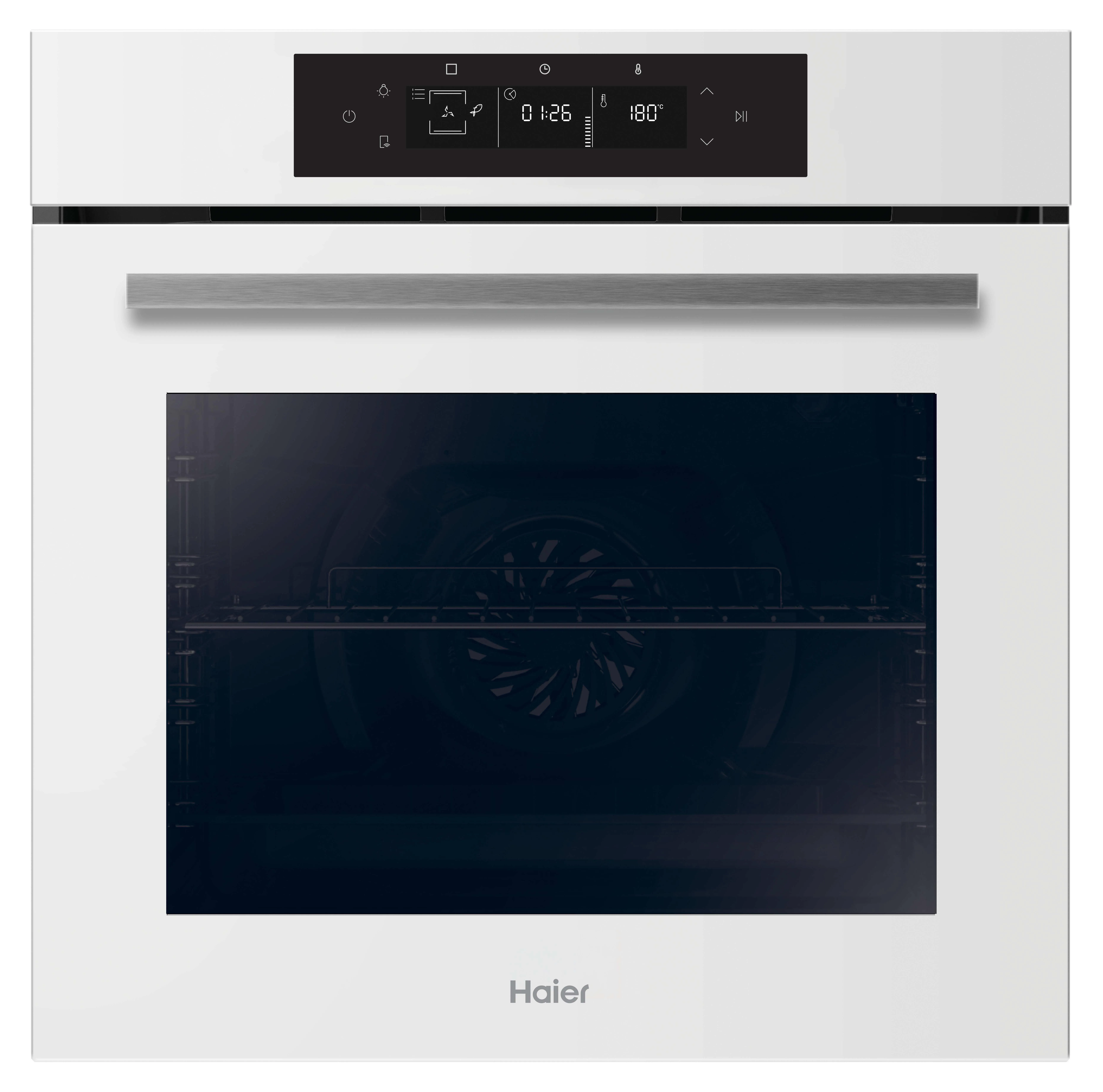 Haier Seria ID2 H6 ID26G3YTW Pieczenie z dodatkiem pary Taca Air Fry Termoobieg Biały