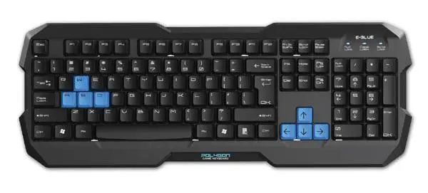 E-BLUE Polygon Czarny miniaturka