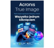Acronis True Image Premium 3 PC lub Mac + 1TB europejskiej chmury Acronis Kod aktywacyjny