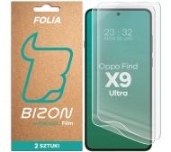 Bizon na ekran Film Hydrogel Front Duo do OPPO Find X9 Ultra 2 sztuki