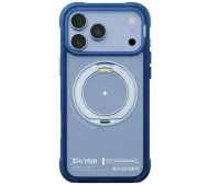 Skinarma Atlas MagSafe + Rotating Kick Stand do iPhone 18 Pro Max / 17 Pro Max Niebieski