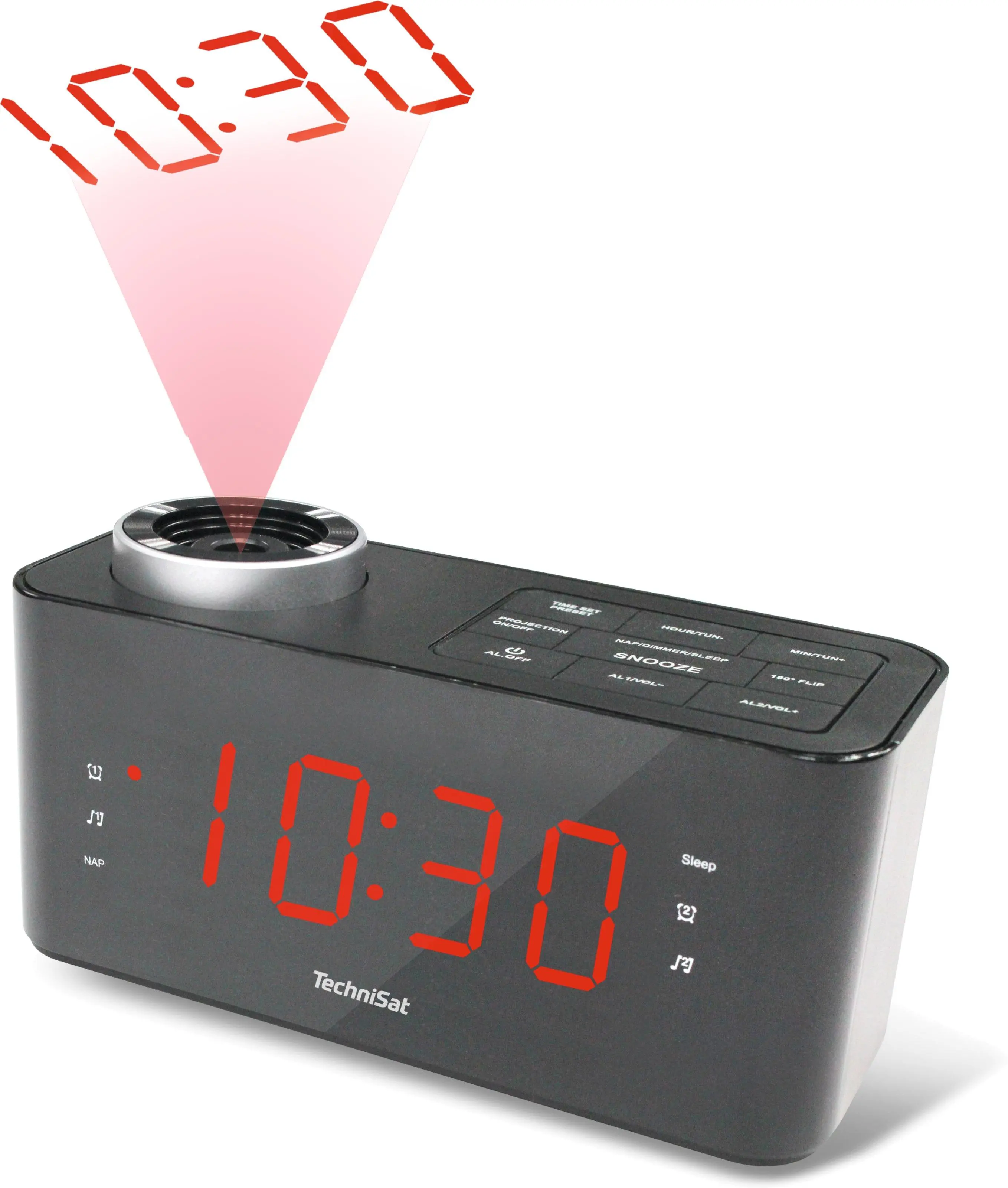TechniSat DigiClock 3 Czarny