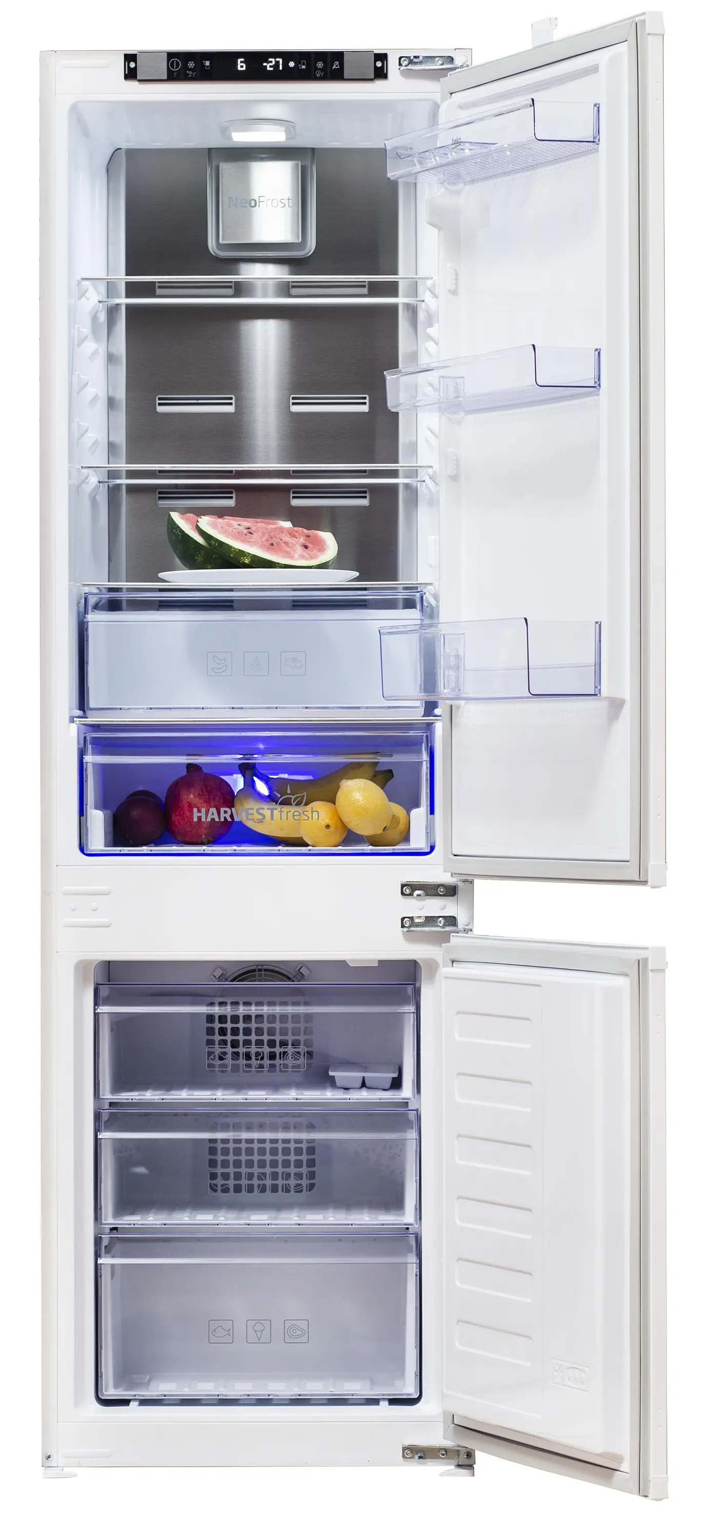 Beko BCNA275E4SN Pełny No Frost 177,8cm Komora świeżości