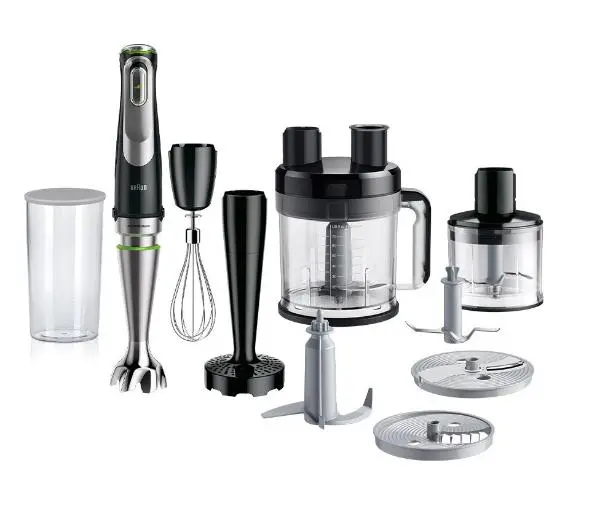 Braun Multi Quick 9 MQ9187XLI 1200W Malakser Szatkownica Końcówka do puree