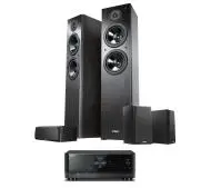Yamaha MusicCast RX-V4A Czarny, NS-F51/NS-P51 Czarny