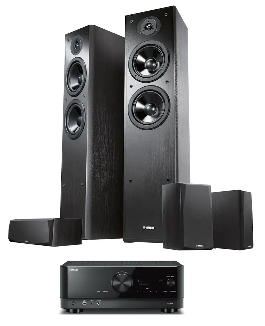 Yamaha MusicCast RX-V4A Czarny, NS-F51/NS-P51 Czarny miniaturka