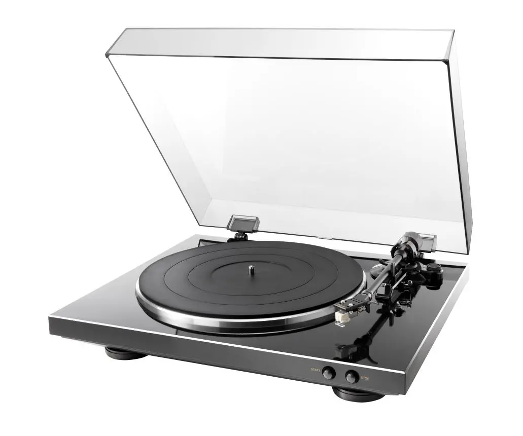 Denon DP-300F Automatyczny Napęd paskowy Przedwzmacniacz Czarny