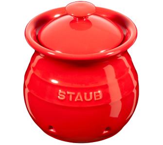 pojemnik na czosnek Staub 40511-580-0 (czerwony)