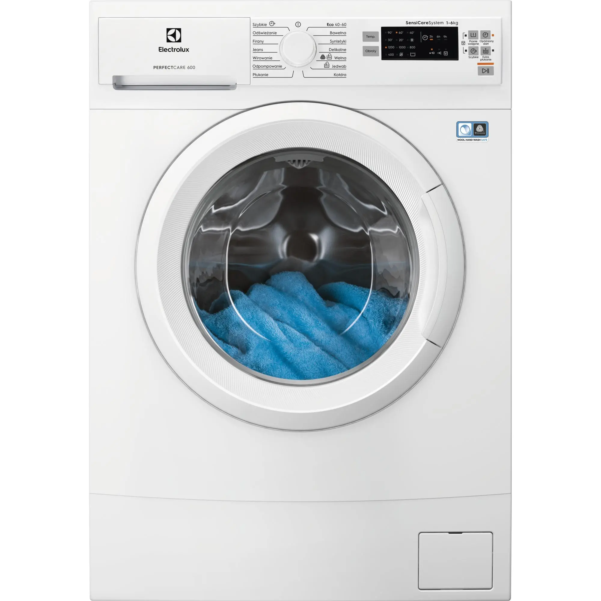 Electrolux 600 SensiCare EW6SN526WP Superslim 6kg 1200obr/min
