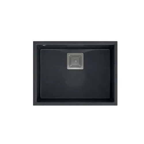 Quadron HQD5542U8-BS David 50 Granitowy Czarny/Stalowy