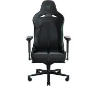 Razer Enki Gamingowy do 136kg Skóra ECO Czarno-zielony