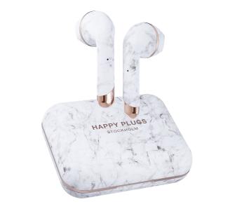 słuchawki bezprzewodowe Happy Plugs AIR 1 PLUS EARBUD (biały-marmur)