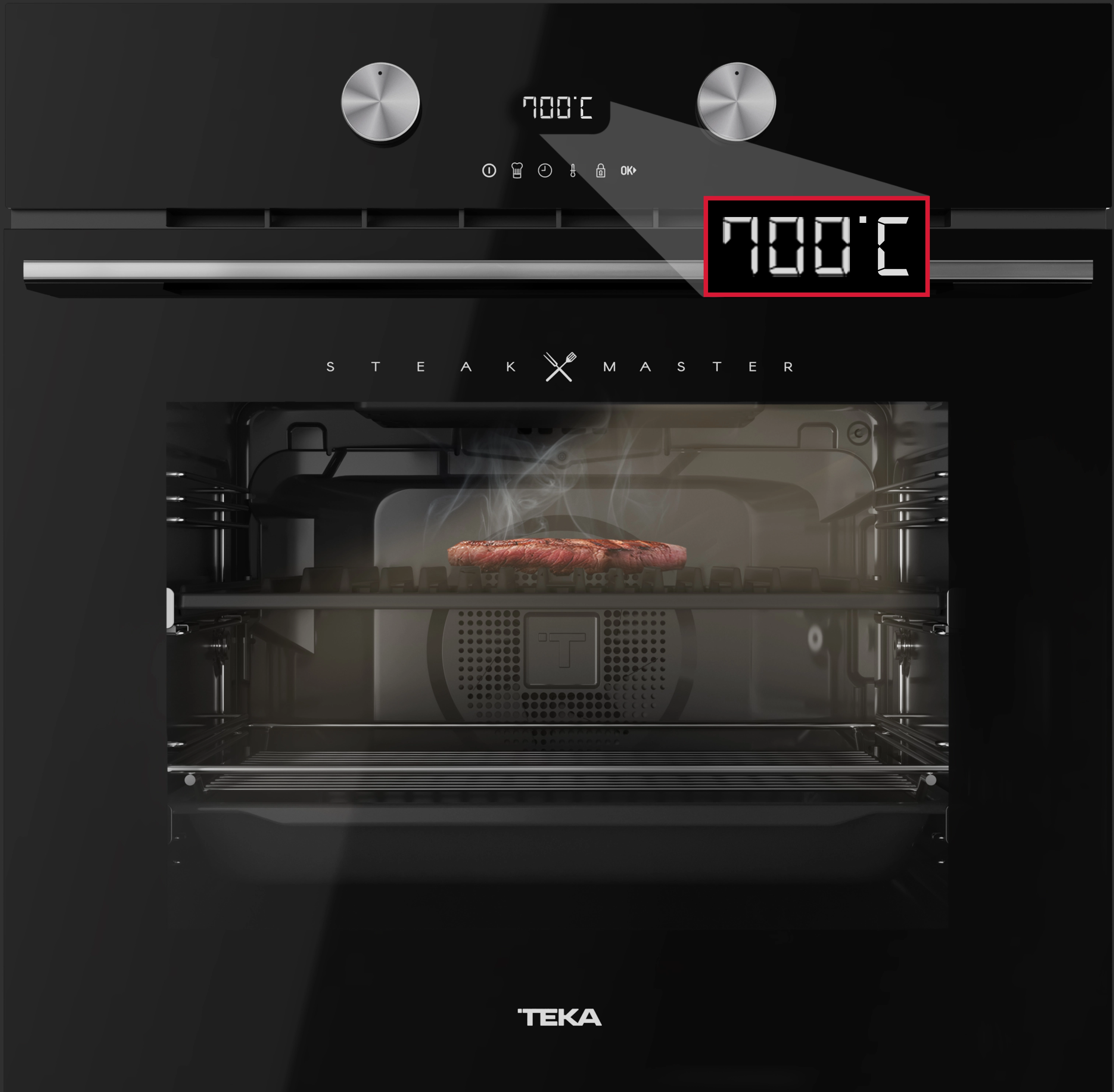 Teka Steakmaster BK Termoobieg Czarny