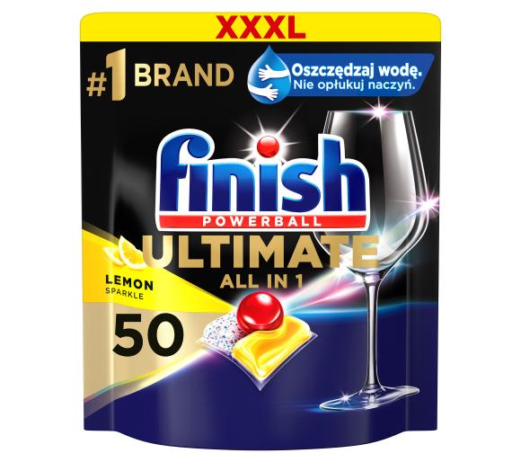 kapsułki do zmywania Finish Ultimate Lemon 50 szt.