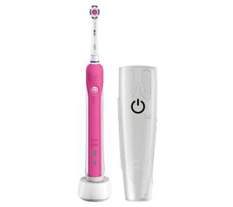 szczoteczka elektryczna Braun Oral-B Pro 750 Pink Edition