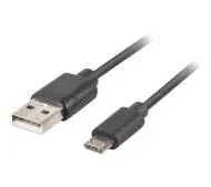 Lanberg USB 2,0 do microUSB QC 3,0 1,8m Czarny