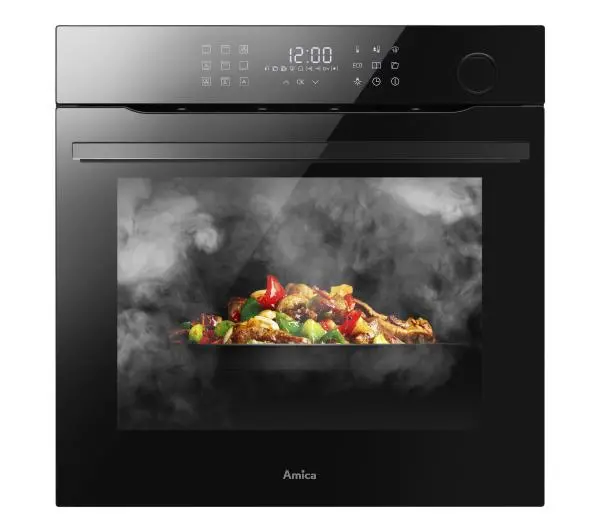 Amica ED97699BA+ X-Type Steam O Termoobieg Termosonda Czarny