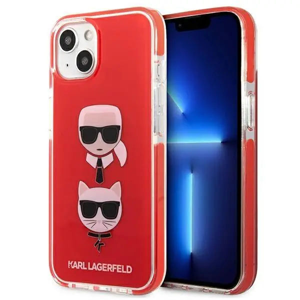 Karl Lagerfeld Karl&Choupette Head KLHCP13STPE2TR do iPhone 13 mini