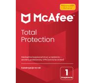 Фото - Програмне забезпечення McAfee Total Protection 1 PC/1 Rok wersja  Kod aktywacyjny  2023