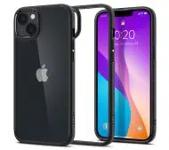 Spigen Ultra Hybrid do iPhone 14 Przezroczysty-czarny