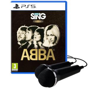gra Let's Sing ABBA + 2 mikrofony Gra na PS5