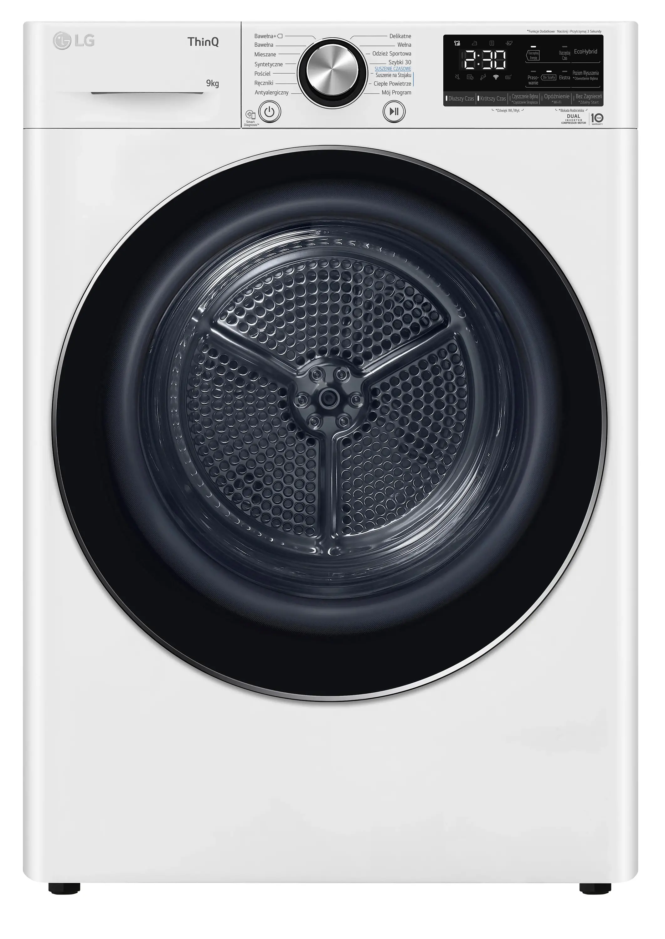 LG RC90V9AV2N 61,5cm 9kg Zdalne sterowanie