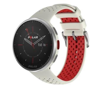 Smartwatch Polar Pacer Pro S/L - 45mm - GPS - biało-czerwony