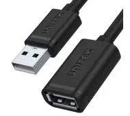 Unitek Y-C449GBK przedłużacz USB 2.0 AM-AF 1,5m Czarny