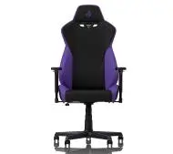 Nitro Concepts S300 Nebula Purpple Gamingowy  do 135kg Tkanina Czarno-fioletowy
