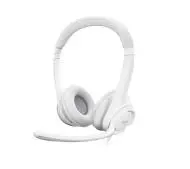 Logitech H390 Nauszne Biały