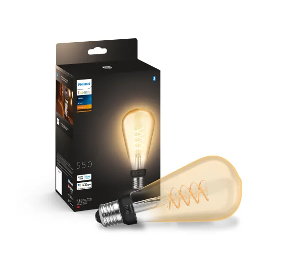 Philips Hue White Filament ST72 E27 Edison 1 szt.