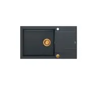 Quadron HCQE58650U8_PVDC1 P2O Evan 136 XL Granitowy Czarny metalik/Miedziany