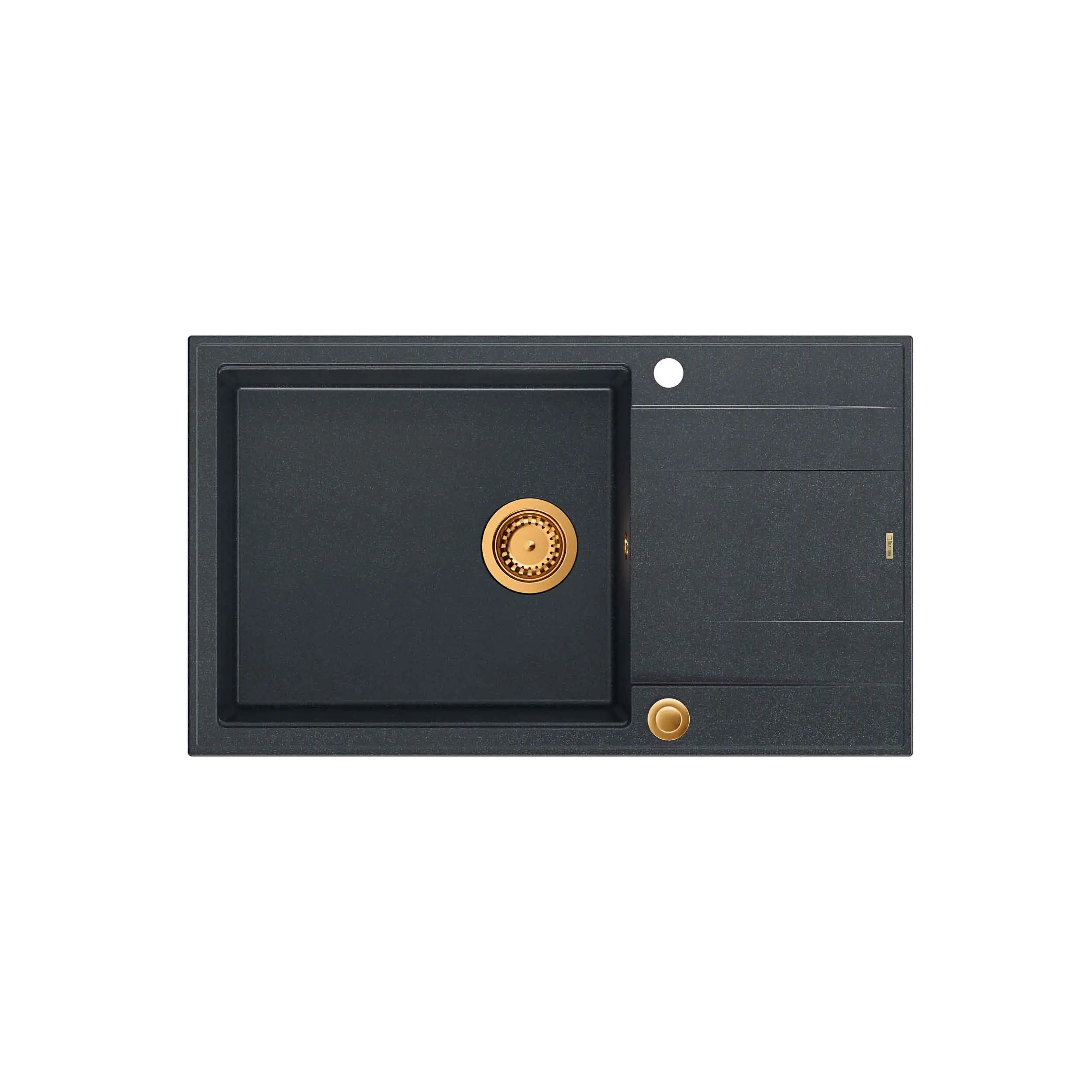 Quadron HCQE58650U8_PVDC1 P2O Evan 136 XL Granitowy Czarny metalik/Miedziany
