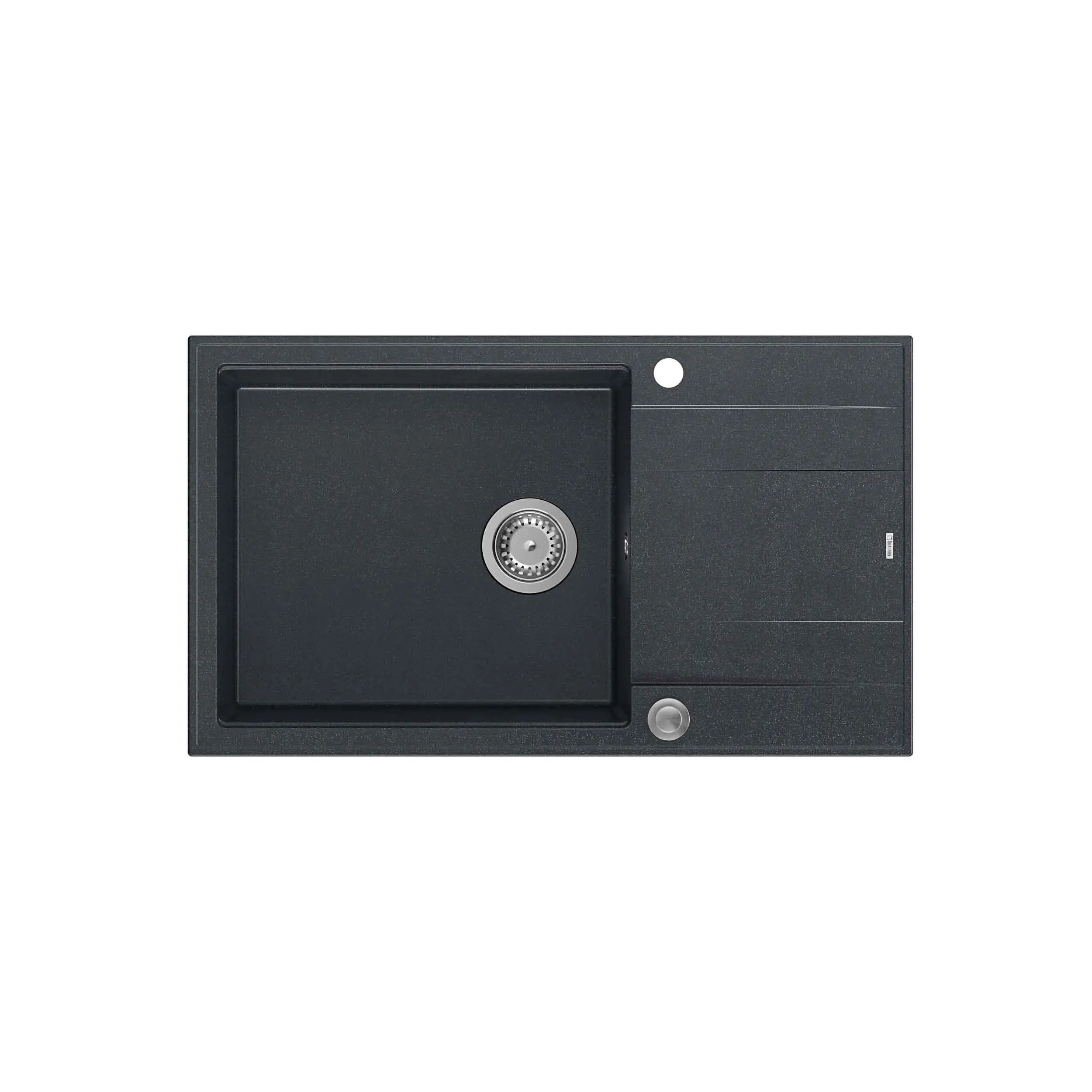 Quadron HCQE58650U8_BS P2O Evan 136 XL Granitowy Czarny metalik/Stalowy