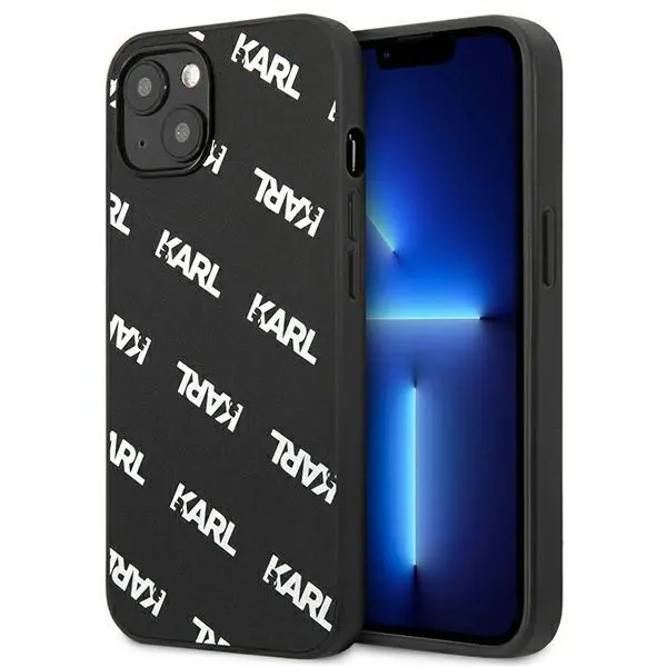 Karl Lagerfeld Allover KLHCP13SPULMBK3 do iPhone 13 mini