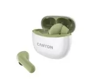 Canyon TWS-5 Dokanałowe Bluetooth 5.2 Zielony