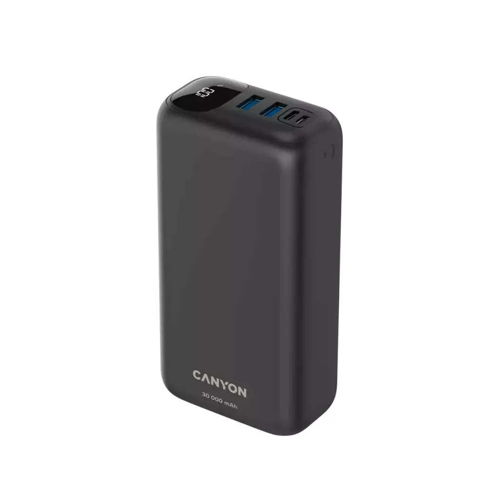Canyon PB-301 Czarny 30000mAh OC 3.0 PD 20W Czarny