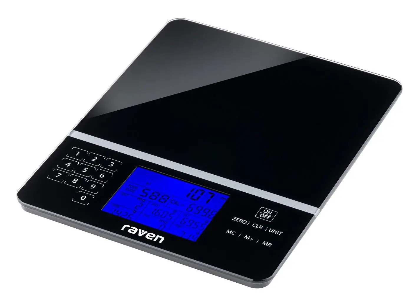 Raven EWK006X Tarowanie 5kg Określanie wartości odżywczych