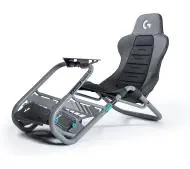 Playseat® Trophy Logitech G Edition Wyścigowy do 163kg Tkanina Skóra ECO Szary