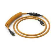 Glorious PC Gaming Race Coil Cable Gold USB-C - USB-A (GLO-CBL-COIL-GG) Złoty