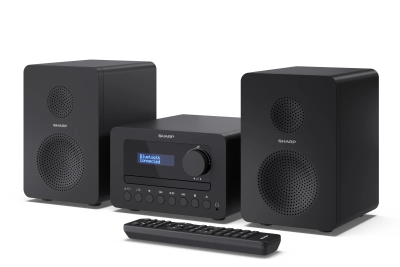 Sharp TOKYO XL-B514 20W Bluetooth Radio FM Czarny miniaturka