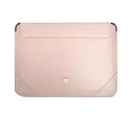 Guess Saffiano Triangle Logo GUCS16PSATLP 16" Różowy