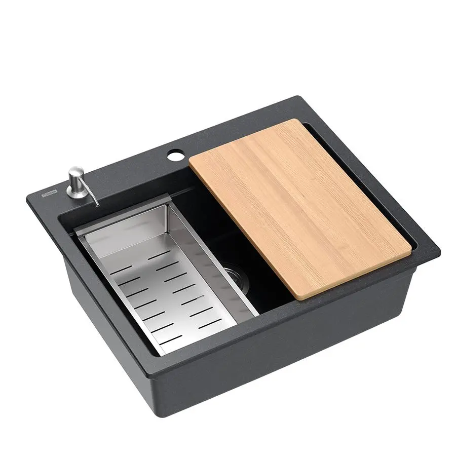 Quadron KURT 110 HCQK5052BLM_PC Granitowy Czarny mat