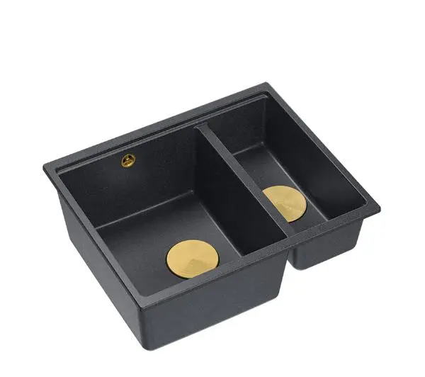 Quadron LOGAN 150 HCQL5646U8-G1_U Granitowy Black diamond/Złoty